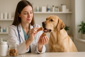Como usar biscoito medicamentoso veterinário para facilitar o tratamento de pets