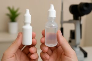 Diferenças entre colírio tacrolimus manipulado e comercial para uso veterinário