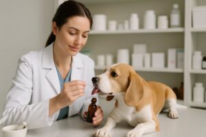 O que é xarope veterinário manipulado e quando o veterinário indica para seu pet