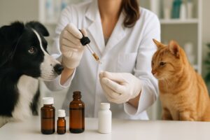 Personalização de doses na manipulação veterinária para cães e gatos